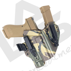 Glock 19x G19X Gen 5 Holster Mag AIWB best concealed carry holster Dutch Woodland Ronin 2.0