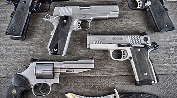 1911s - Les Baer SRP, Les Baer Premier 2, Ed Brown Kobra, Smith & Wesson 945 Compact, Smith & Wesson Revolver
