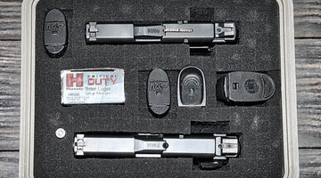 Pelican 1300 handgun pistol case pluck foam