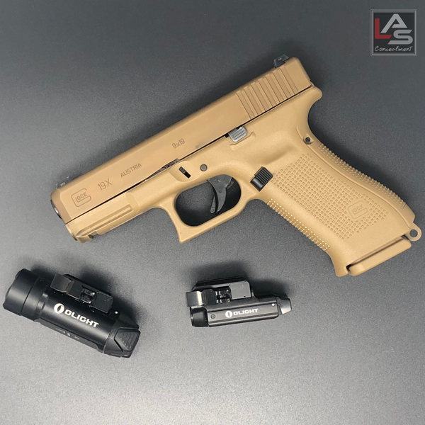 Glock 19X G19X Olight PL2 Valkyrie Olight Mini