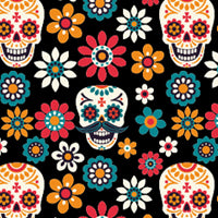 Sugar Skull Kydex Pattern Dia Los Muertes IWB best concealed carry holsters LAS Concealment